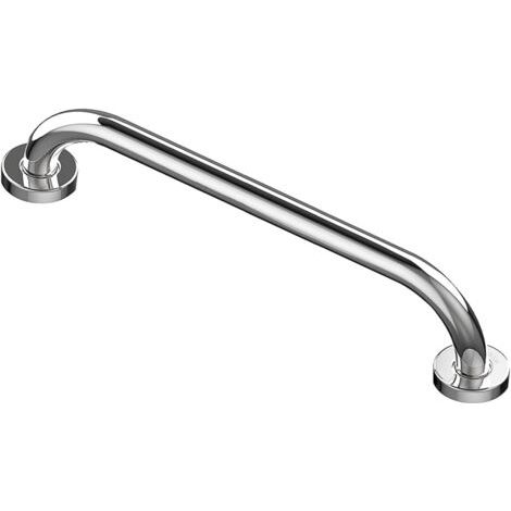 1 - Barre D'appui - Acier Inoxydable - Support De Sécurité Et Préhension Pour Douche Et Baignoire - Usage Universel - Chromé - 43,5x2,5cm