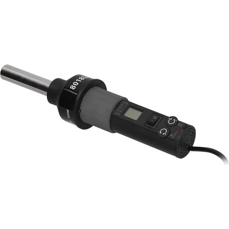 Pistolet à air chaud portatif, pistolet thermique électronique à température réglable pour soudure, prise UE 250V (1/5)