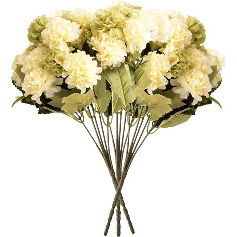 Künstliche dekorative Blumen gelb Bouquet Dekoration (1/5)