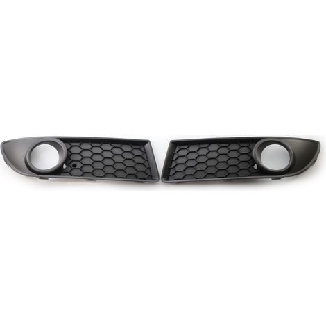 Grille de pare-chocs avant avec cache antibrouillard et trou pour VW Polo (04.2005 - 08.2009) - Paire (1/5)