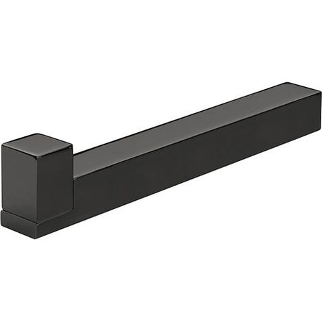 Porte Rouleau Domino Chrome Noir Robinetterie DOMINO - CRISTINA ONDYNA DM23472