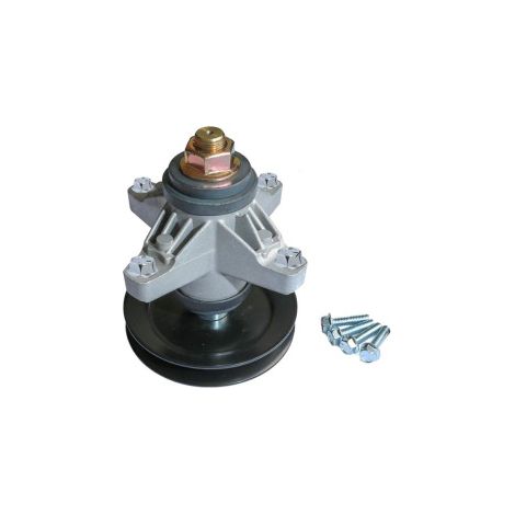Broche 918-04127 – Pour MTD Cub Cadet plateau 54" – Poulie et boulons inclus (1/5)