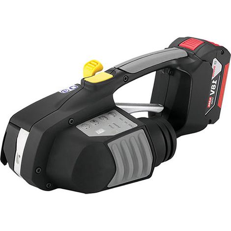 Batteriebetriebenes Spann- und Schweissgerät für PP- und PET-Bänder von 9 bis 13 mm Breite - ZP90