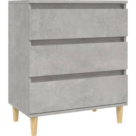 Sideboard/Anrichte/Buffet Betongrau 60x35x70 cm Holzwerkstoff LXWW790586 (1/5)
