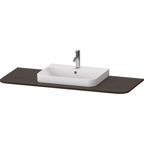 Console Duravit Happy D.2 Plus, 1300x550 mm, 1 découpe au centre, (1/5)