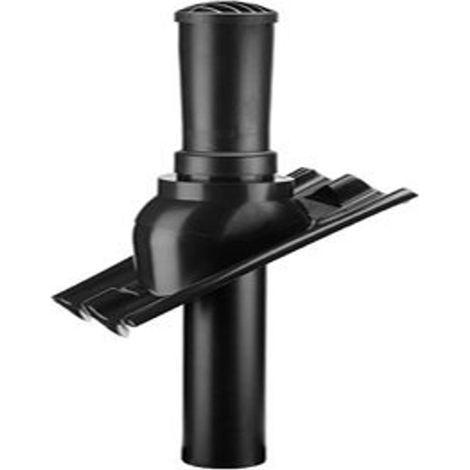 Burgerhout évent d'égout en plastique pp 110mm noir