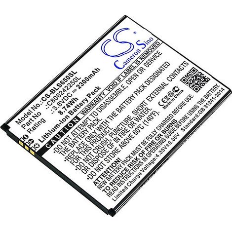 NX - Batterie téléphone, smartphone, GSM pour Blu 3.8V 2300mAh - C806242250L (1/2)