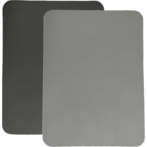 Tapis Vaisselle Absorbant 30x40cm Gris Clair et Foncé Antidérapant Pliable Tapis de Séchage pour Comptoir de Cuisine Bar Machine à Café (1/5)