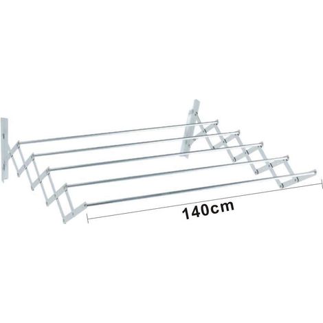 Tendedero TALOX aluminio extensible acordeón 140x80cm