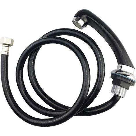 Pommeau de douche à levier avec flexible pour lavabo (1/5)