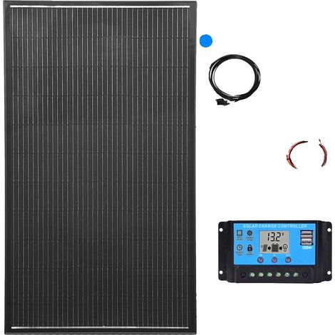 Solarpanel, hohe Effizienz, langlebiges Design, 12V 200W Solarkit (1/2)
