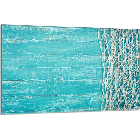 Glas-Herdplattenschutz 80x52 Türkis (1/5)