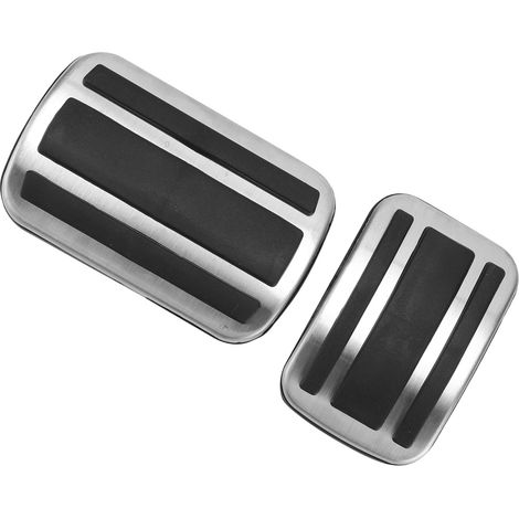 Plaques Pédale Accélérateur Frein Repose-pied Aluminium Alliage Compatible Peugeot 308S 308 408 4008 5008 Kit (1/5)