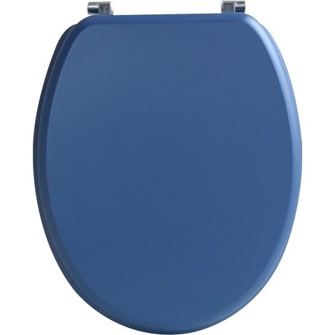 Asiento de inodoro de MDF sin función, color azul mar de los sargazos BEMIS (1/5)