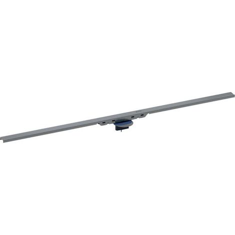 Geberit CleanLine - Canalina doccia 30-110 cm, cromo nero spazzolato 154.448.QC.2