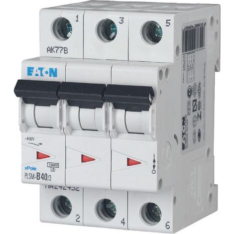 Eaton PLSM-C40/3-MW Interruttore 40A 3 poli bianco (1/4)