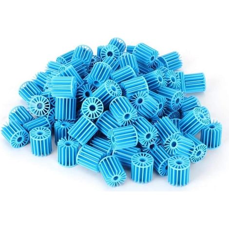 Lot de 80 Aquarium Filtration Ball Fish Tank Bio Filtration Ball Bio Balls Matériel de Filtration Filtre à Eau Kits pour Aquarium Pond Fish Fish (1/5)