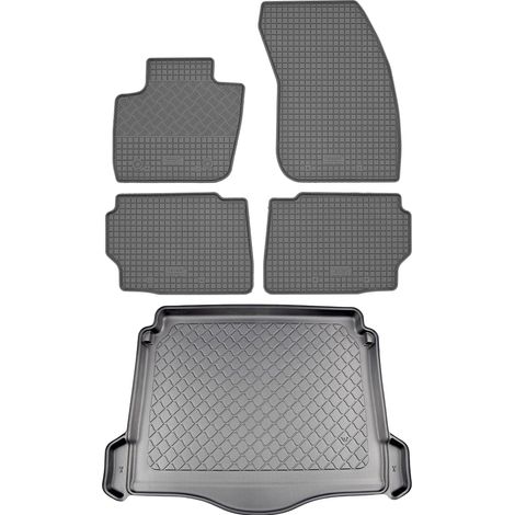 Ford Mondeo Hybrid V Turnier Kombi (5 puertas) desde 01.2015 SET - alfombrillas de goma para coche + alfombrilla para maletero (1/5)