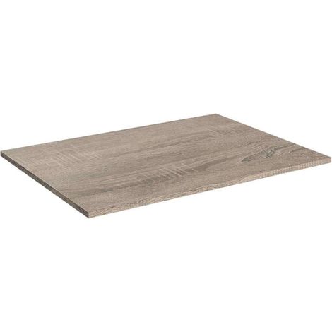 Costado visto KIT-KIT para muebles bajos acabado roble cortez, 85 cm (alto), 60 cm(ancho), 1,6 cm (fondo)