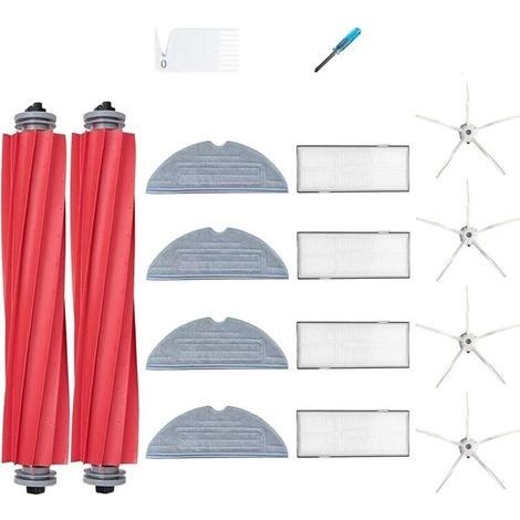 Accessoires Compatibles Aspirateur Robot Balai Nettoyage Rechargeables Pièces (1/4)