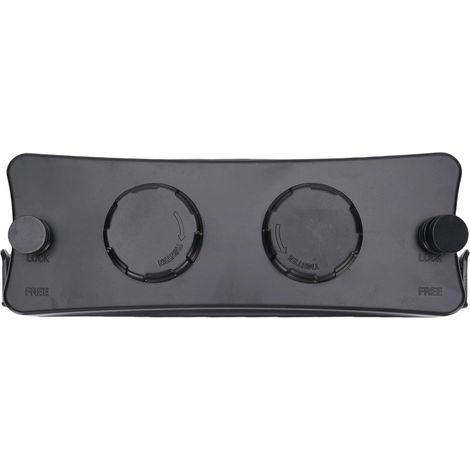 CCYKXAEinziehbare Wäscheleine, doppelte Wandwäscheleine aus Edelstahl 304, zum Trocknen von Wäsche mit verdecktem Haken, einziehbar (Schwarz) (1/5)