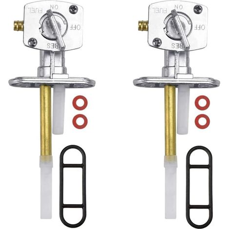 Stück antiseptische Benzinhähne aus Aluminiumlegierung, rostfreier Benzinschalter, langlebiger, alterungsbeständiger Benzinhahn für Suzuki, Yamaha und Polaris Motorräder (1/5)