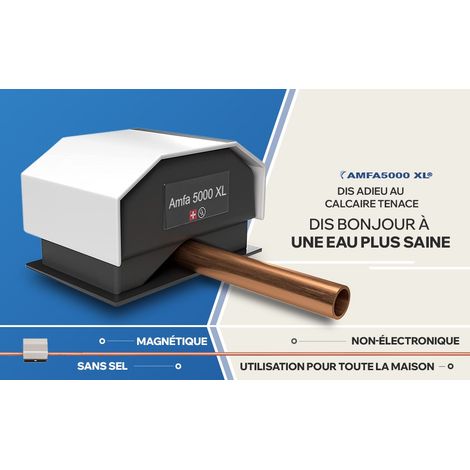 Adoucisseur d'eau Amfa5000 XL – Capacité maximale pour grandes applications – Conception pour utilisation intensive – Protection contre tartre (1/5)