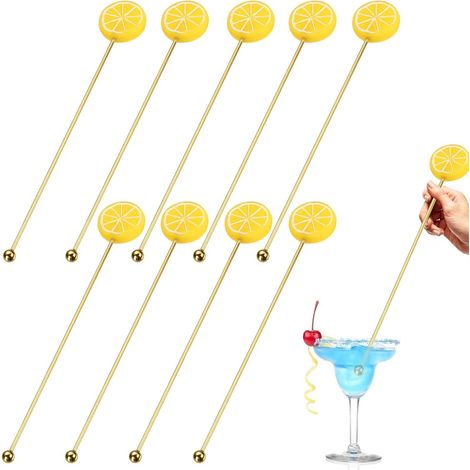 Agitateurs de boissons Cocktail, bâtonnets en métal (1/5)