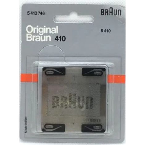 COPRI LAMINA RASOIO ELETTRICO BRAUN 410 5410 MICRON ORIGINALE 5410746