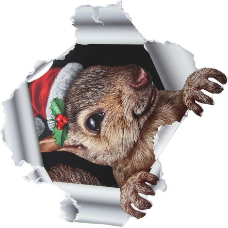 Aimants de réfrigérateur de Noël, étanches, avec effet 3D, autocollants magnétiques pour réfrigérateur CT115 (1/5)