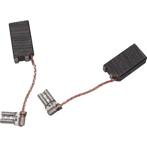 vhbw 2x Carbon Brush Motor Brush 6.3 x 10 x 19mm compatible with Rothenberger RODIADRILL 1800 DWS power tool