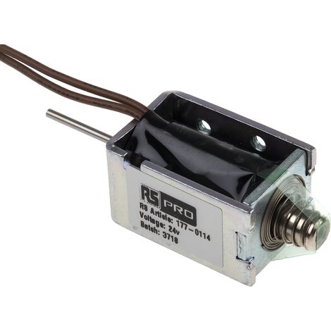 Electroaimant linéaire RS PRO 24 V 29,35 x 15,9 x 19,1 mm ( Prix pour 1 )