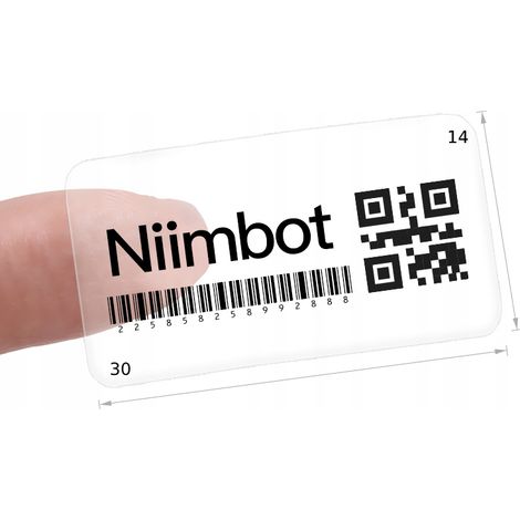 Adesivi NIIMBOT per B18 1430mm 205x TRASPARENTI