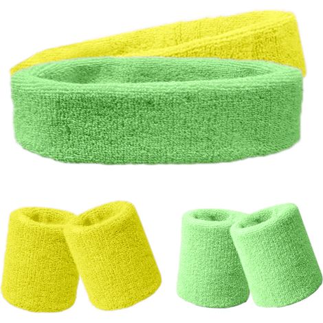 Ensemble de bracelets de sport absorbant la transpiration, bandeau de basketball (1/5)