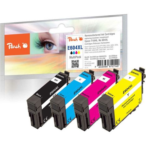 Peach Patrone Epson Nr.604XL MultiPack Plus remanufactured (PI200-983)