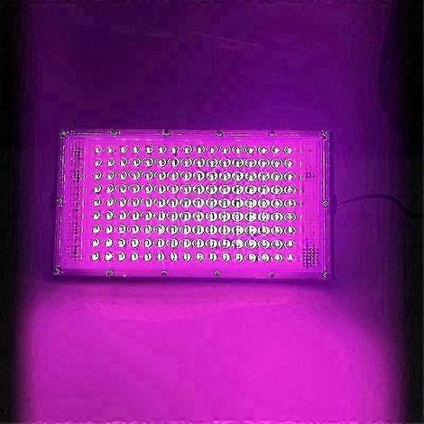 Lampada LED a spettro completo per la crescita delle piante, adatta per serre e semina di fiori, potenza 100W, faretto da esterno, spina standard europea. (1/5)