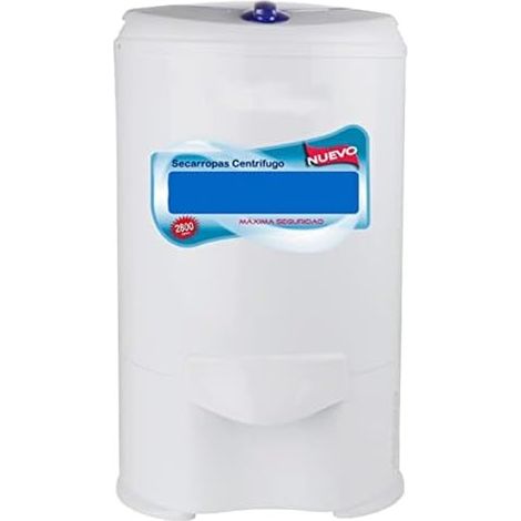 Centrifuga Orbegozo. Tamburo in acciaio inossidabile. Portata 5,2 Kg 2.800 giri al minuto.