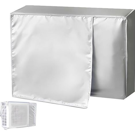 Außenabdeckung für Klimaanlagen, Staubdichte Außenabdeckung für Klimaanlagen, Klimaanlagenabdeckung, Regen- und Sonnenschutz für Außengeräte (96x40x70cm)