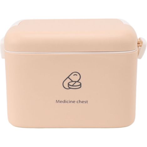 Large Medicine Storage Box Organizer Container Family Emergency Medicine Case with Removable Tray Type C (1/5)