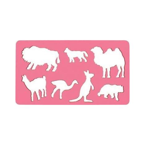 Plantilla de animal: Camello