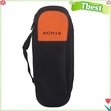 Pochette multimètre, étui de rangement pour pince multimètre, sac de rangement pour F302 F303 F305 F312 F317 avec grande capacité, (1/4)