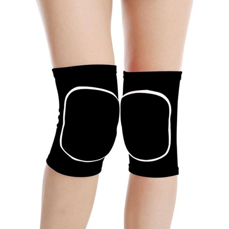 Ginocchiere,2 pezzi di fasce sportive per ginocchia con spugna spessa,protezione articolare,traspiranti ed elastiche,adatte a ballerine