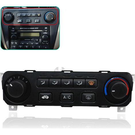 Módulo de control de calefacción y aire acondicionado 79600-S84-A21ZA compatible con Honda Accord 2000-2001, panel de control de calefacción y aire acondicionado, panel de control HVAC 79600S84A21ZA