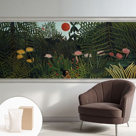 Carta Da Parati - Fotomurale In Vlies - per Decorazione pareti - Per La Cucina Camera Da Letto Per La Soggiorno Paesaggio esotico 250x104 cm (1/5)