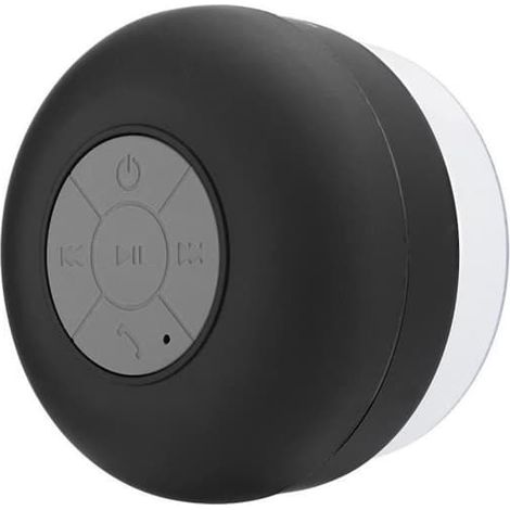 SABIR-Mini enceinte Bluetooth, lecteur de musique sans fil Bluetooth, enceinte de salle de bain étanche avec ventouse (1/4)