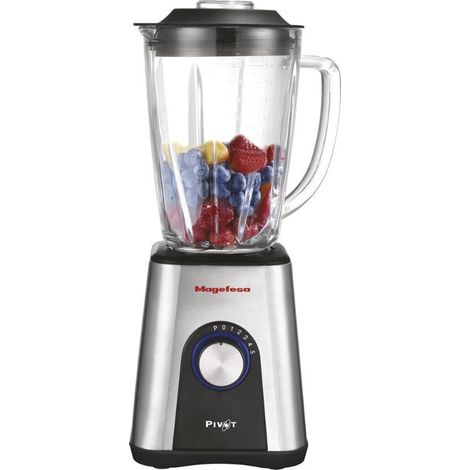 Batidora de vaso MAGEFESA con jarra de cristal 1000W 1,8l (1/3)