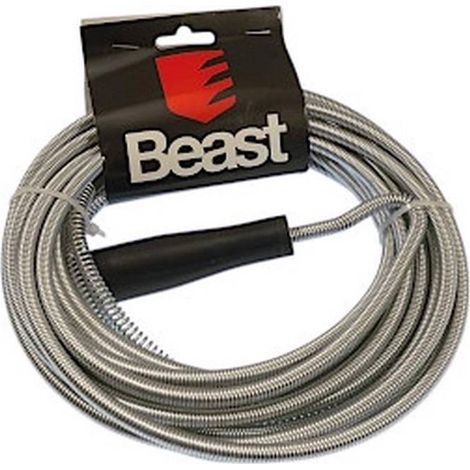 Flexible Débouche-Évier 7.5 m D8 mm - Zinc Plated - Évacuation Efficace et Durable - Usage Professionnel - Beast (1/5)