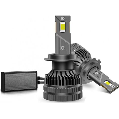 2er-Set H7 LED-Lampen 12 V 120 W 13000 lm für Scheinwerfer, CAN-Bus fehlerfrei, 6000 K