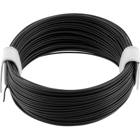 econ connect KL004SW10 Litze  1 x 0.04 mm² Schwarz 10 m