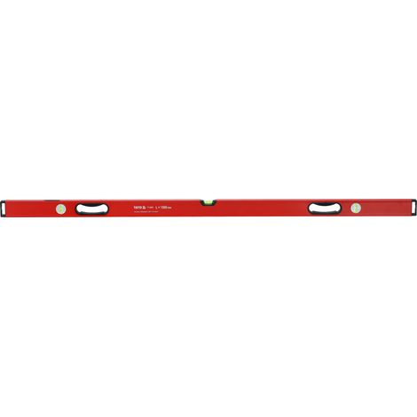 Aluminium-Wasserwaage 1500 mm mit Griff und 3 Libellen